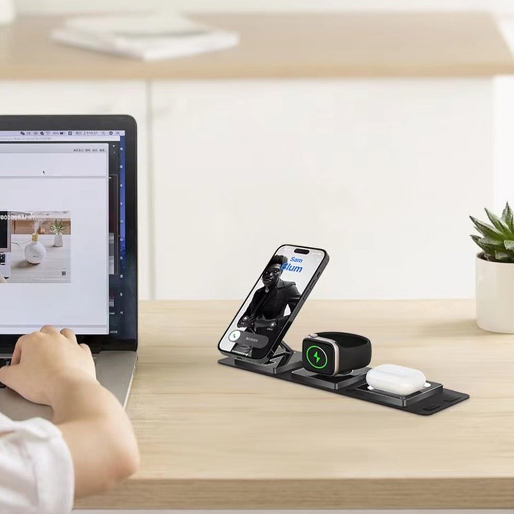 Coteci 4 in 1 Wireless Folding Charger