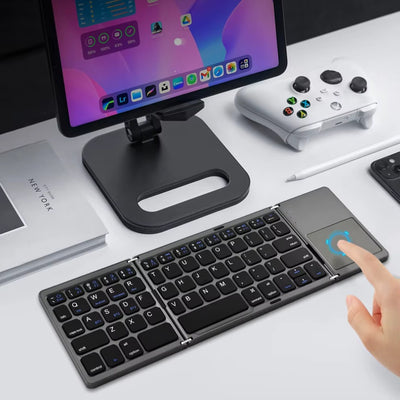 Coteci 63 Key Tri-fold Touchpad Keyboard