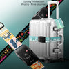 Coteci Customs Lock Buckle Luggage Strap Tag Set - World Landmarks