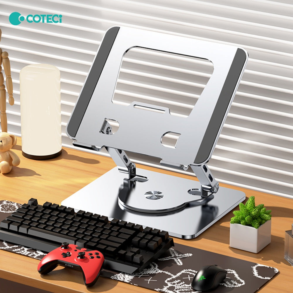 Coteci Laptop Folding Rotating Stand BS-007