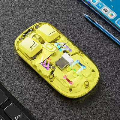 Coteci Magic Crystal IV Dual Mode Mouse