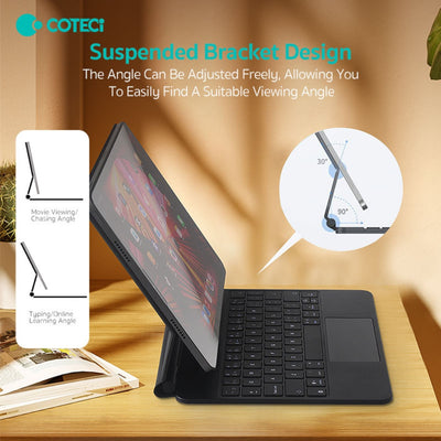 Coteci Magic Keyboard for Apple iPad Pro 11 M4