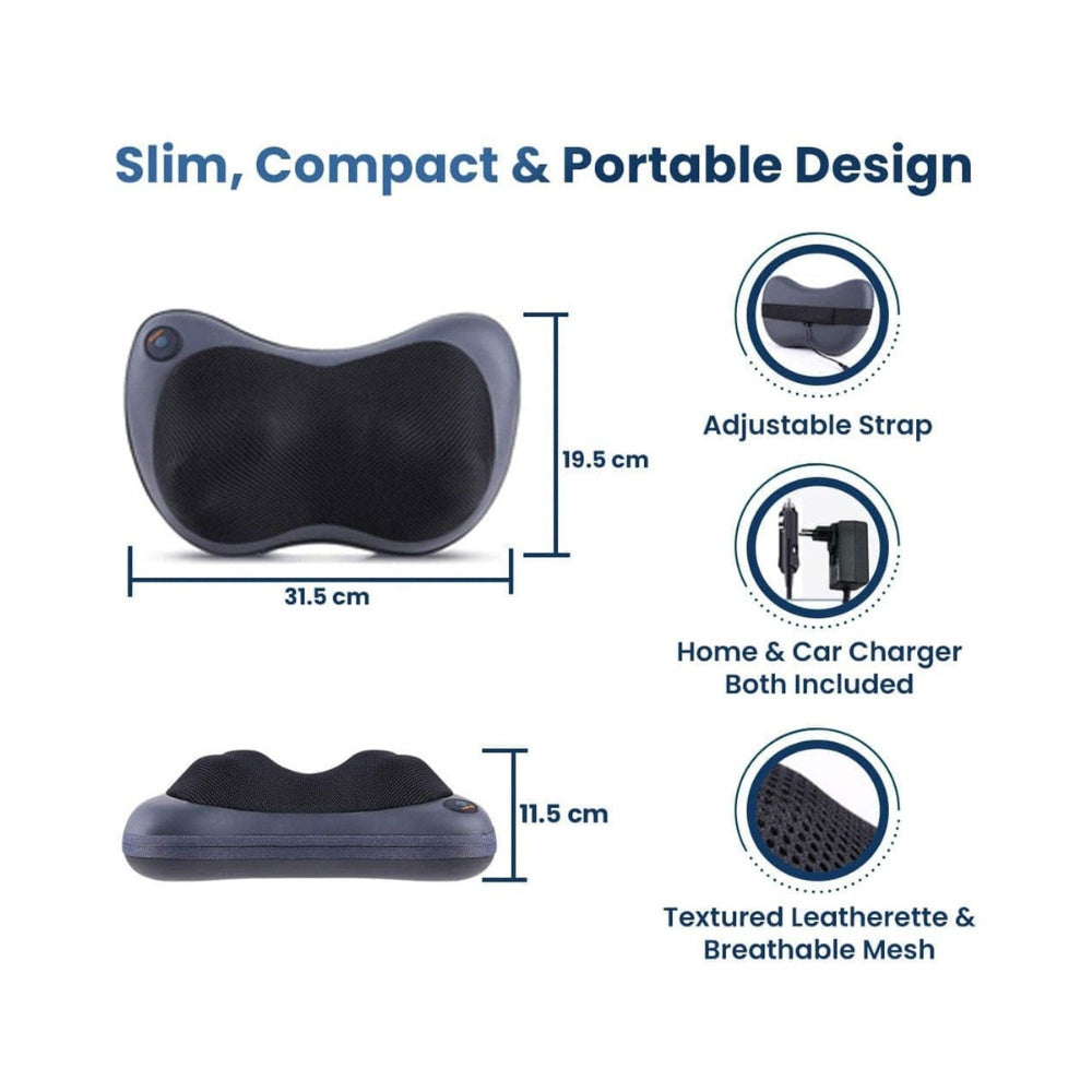 Dr Physio USA Shiatsu Cushion Full Body Neck Massager Machine 1012