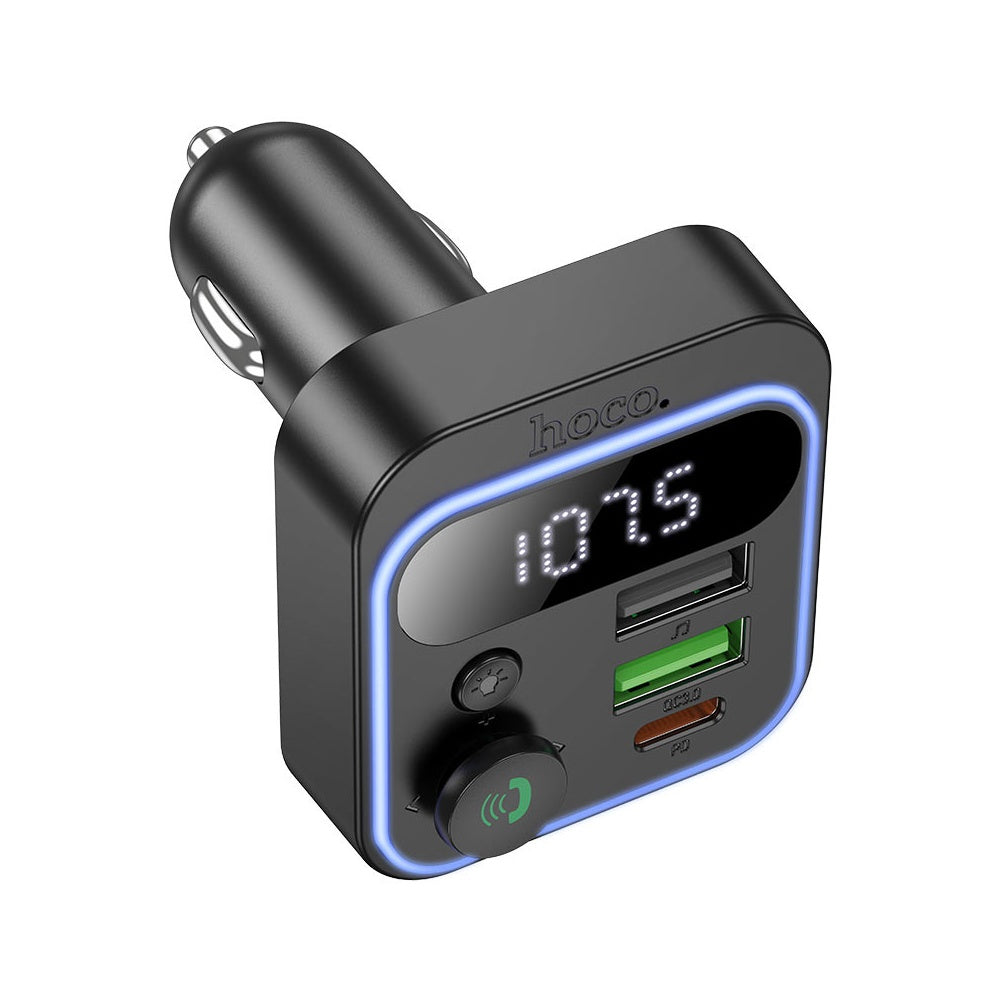 Hoco Car Charger PD20W QC3.0 with FM Transmitter E85