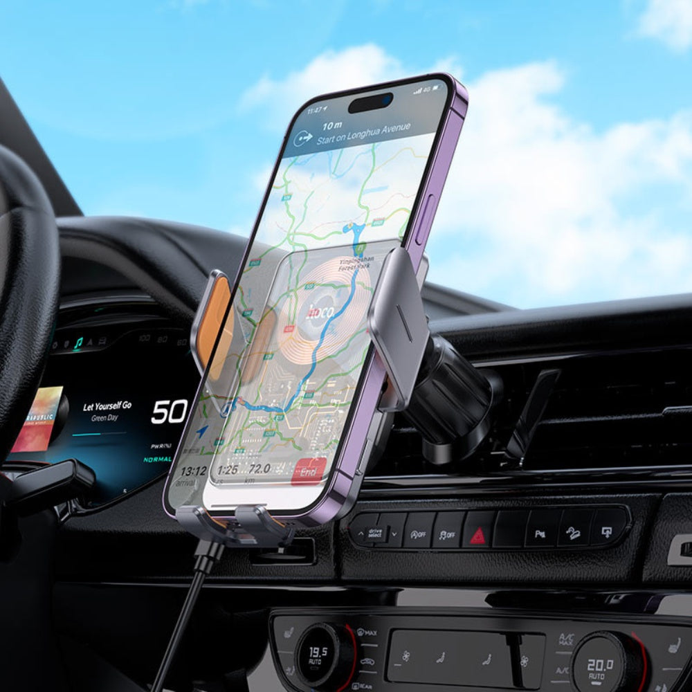 Hoco Car Wireless Charger For Air Outlet HW7