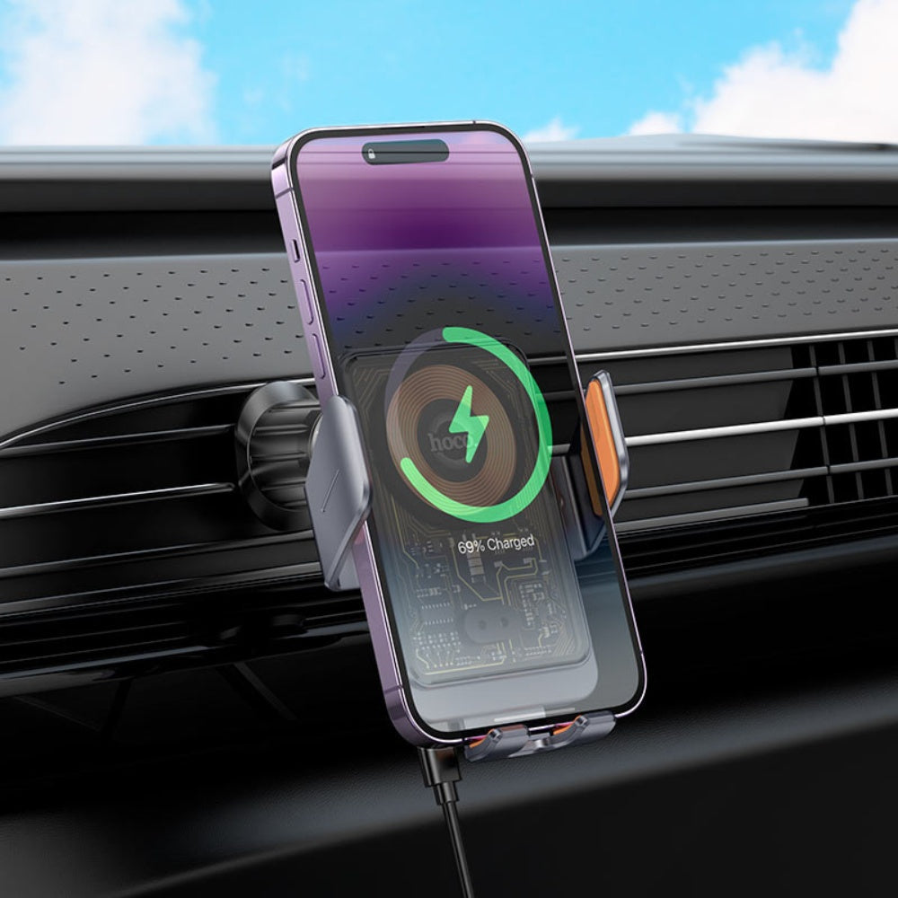 Hoco Car Wireless Charger For Air Outlet HW7