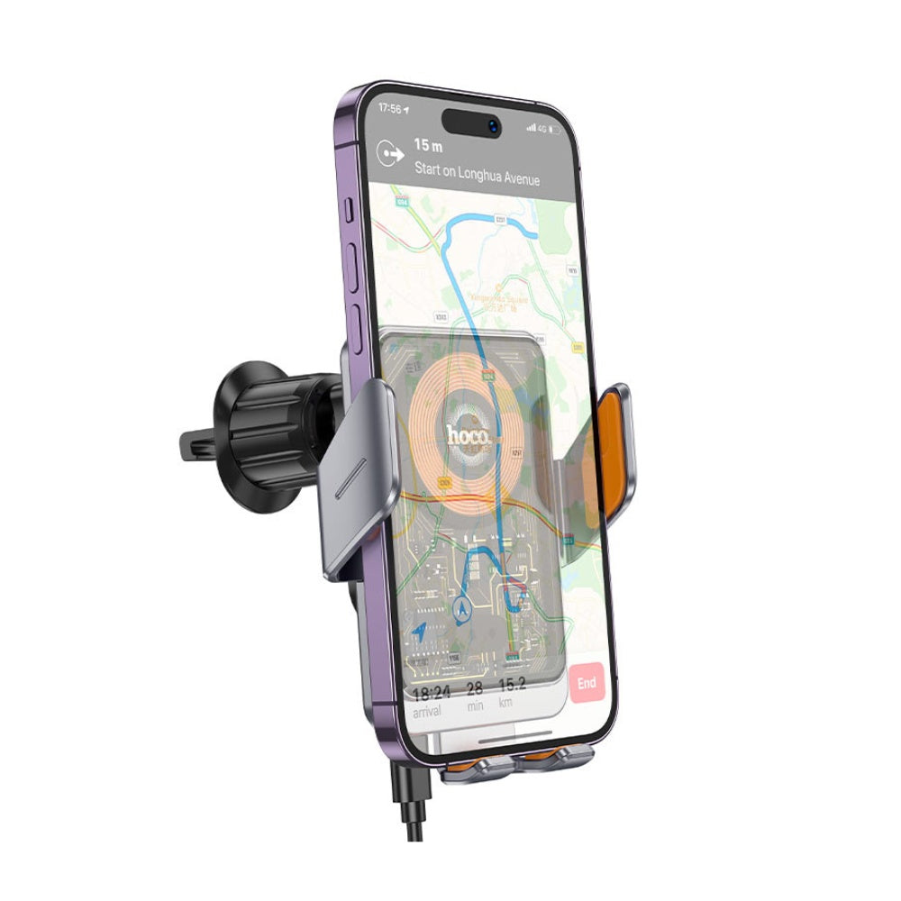 Hoco Car Wireless Charger For Air Outlet HW7