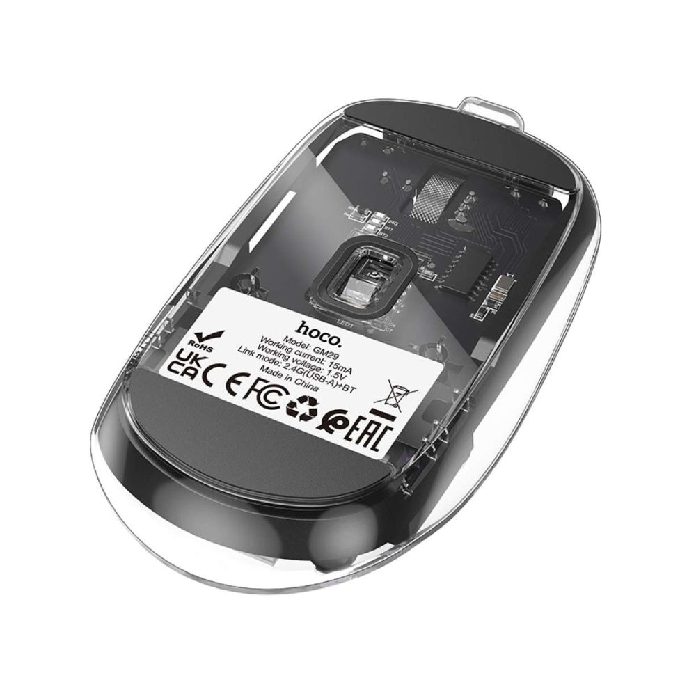 Hoco Crystals Dual Mode Wireless Mouse GM29