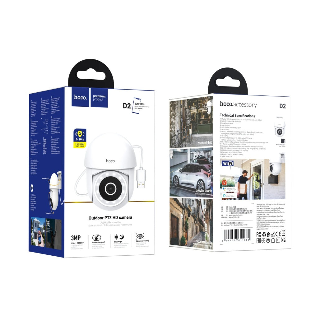 Hoco D2 Outdoor PTZ HD Camera