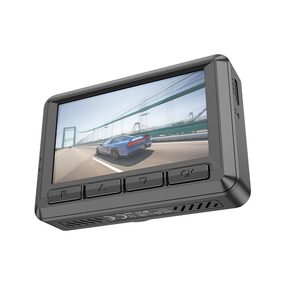 Hoco Dash Cam Dual Channel Driving Recorder DV3