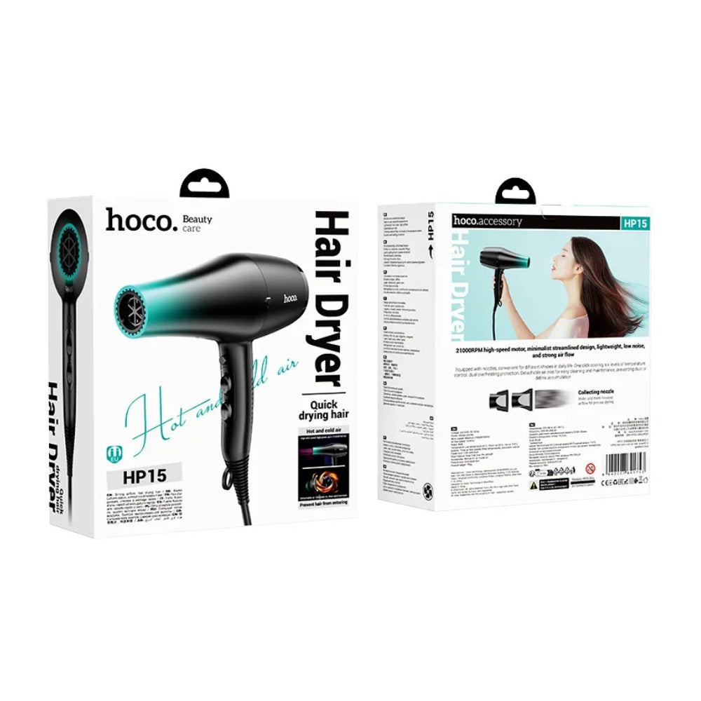 Hoco Hot and Cold Air Hair Dryer HP15