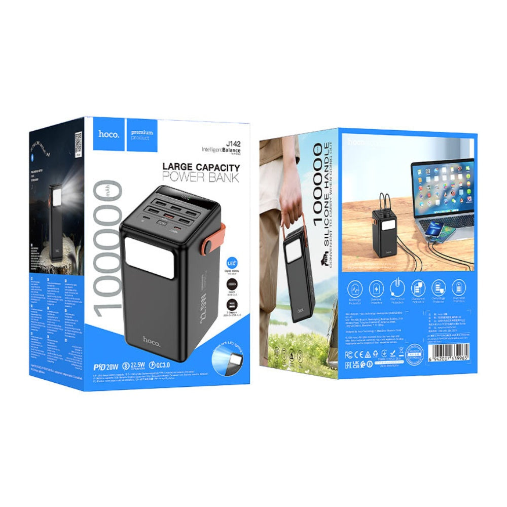 Hoco J142 power Bank PD20W 100000mAh