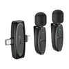 Hoco L15 Dual Wireless Microphone Clip-ON Lightning and USB-C