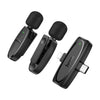 Hoco L15 Dual Wireless Microphone Clip-ON Lightning and USB-C