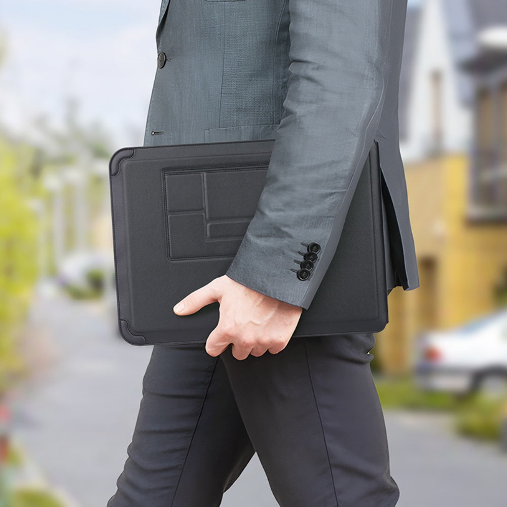 Hoco Laptop Bag with Mouse Pad and Stand - Black