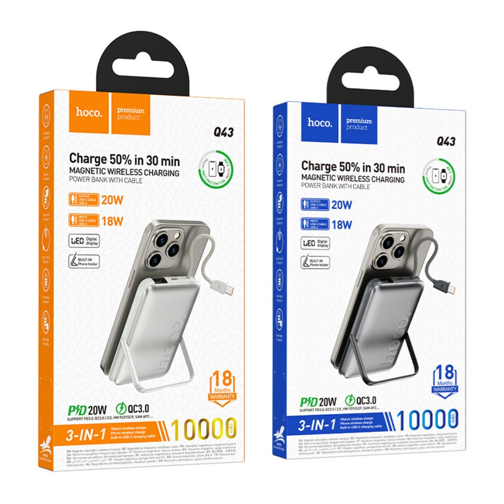 Hoco PD20W Magnetic Power Bank 10000mAh Q43