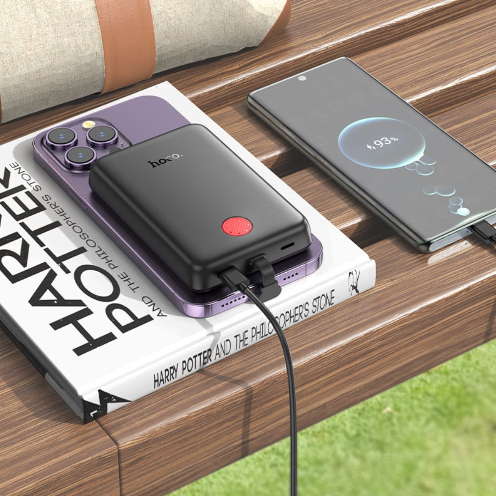 Hoco Power Bank PD20W 10000mAh with Lightning Cable J133A
