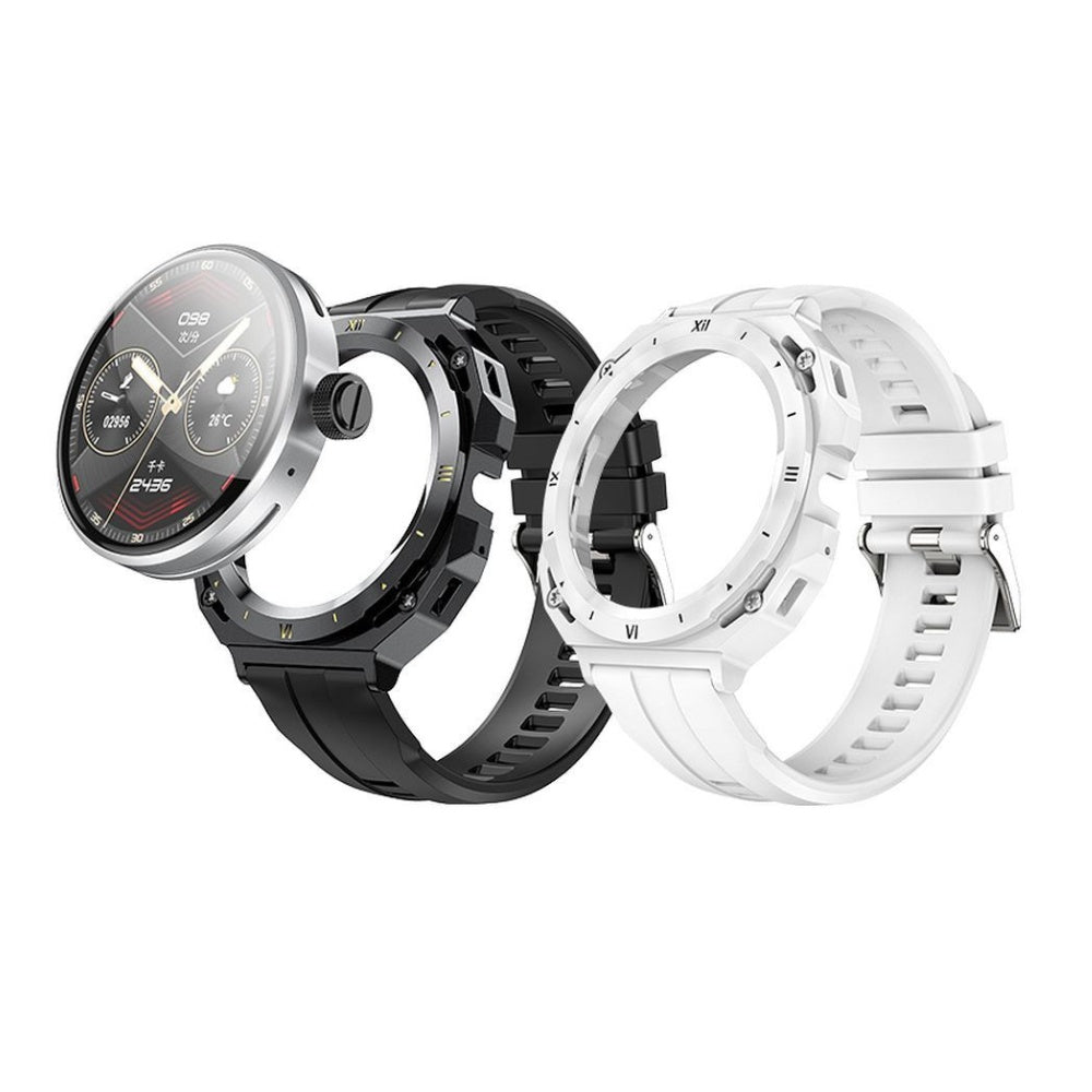 Hoco Sports Smartwatch with 2 Meta Strap Case