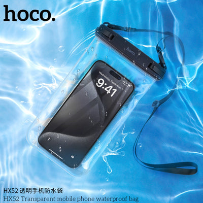 Hoco Touch Control Transparent Waterproof Mobile Bag HX52