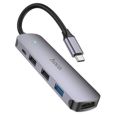 Hoco USB-C 5-in-1 Hub 60W HB27