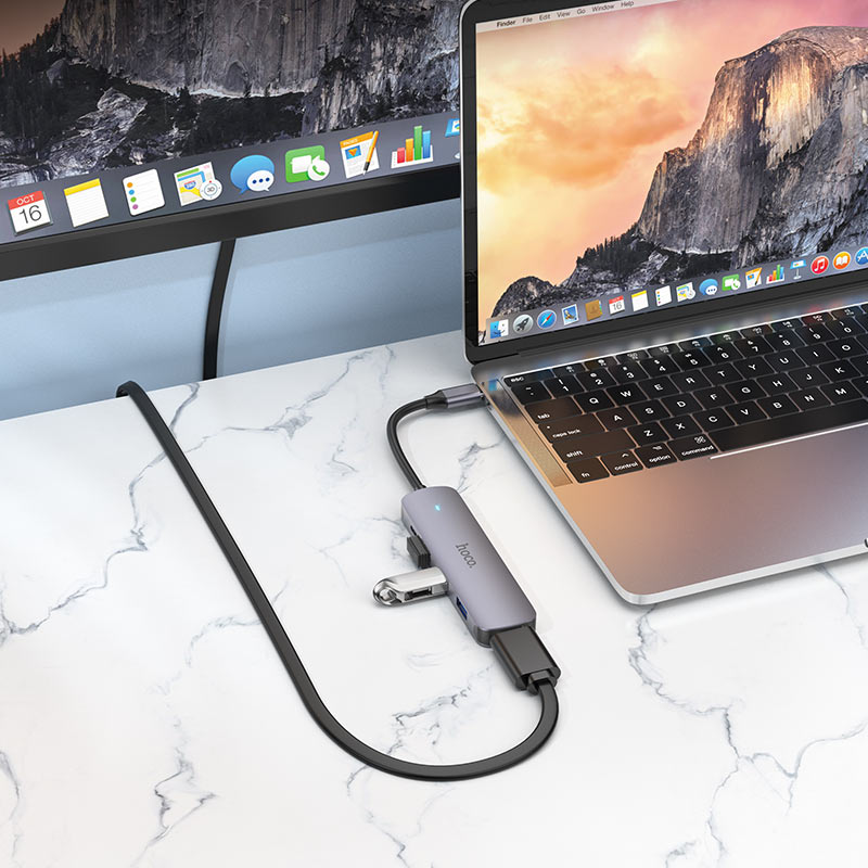Hoco USB-C 5-in-1 Hub 60W HB27