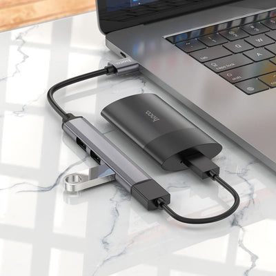 Hoco USB Hub 4 in 1 USB-A to USB HB26