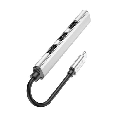 Hoco USB Hub 4 in 1 USB-C to USB-A HB26