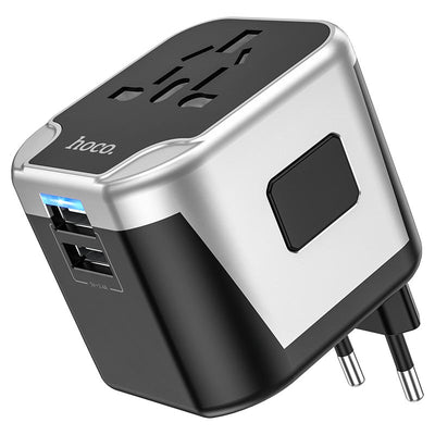 Hoco Wall Charger with Plug Converter AC5