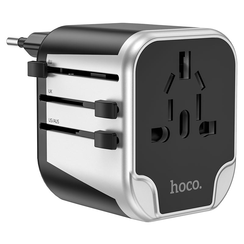 Hoco Wall Charger with Plug Converter AC5