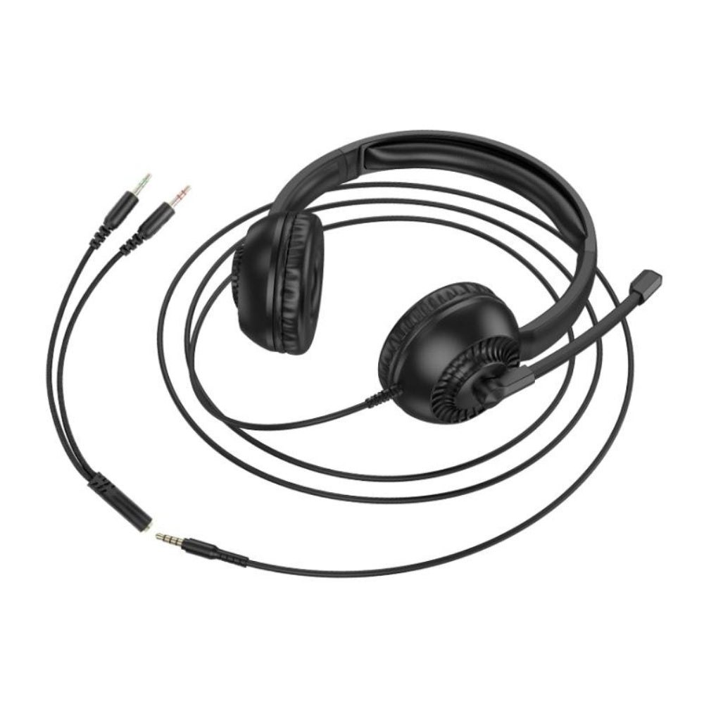 Hoco Wired Headphones With Mic 3.5mm W112