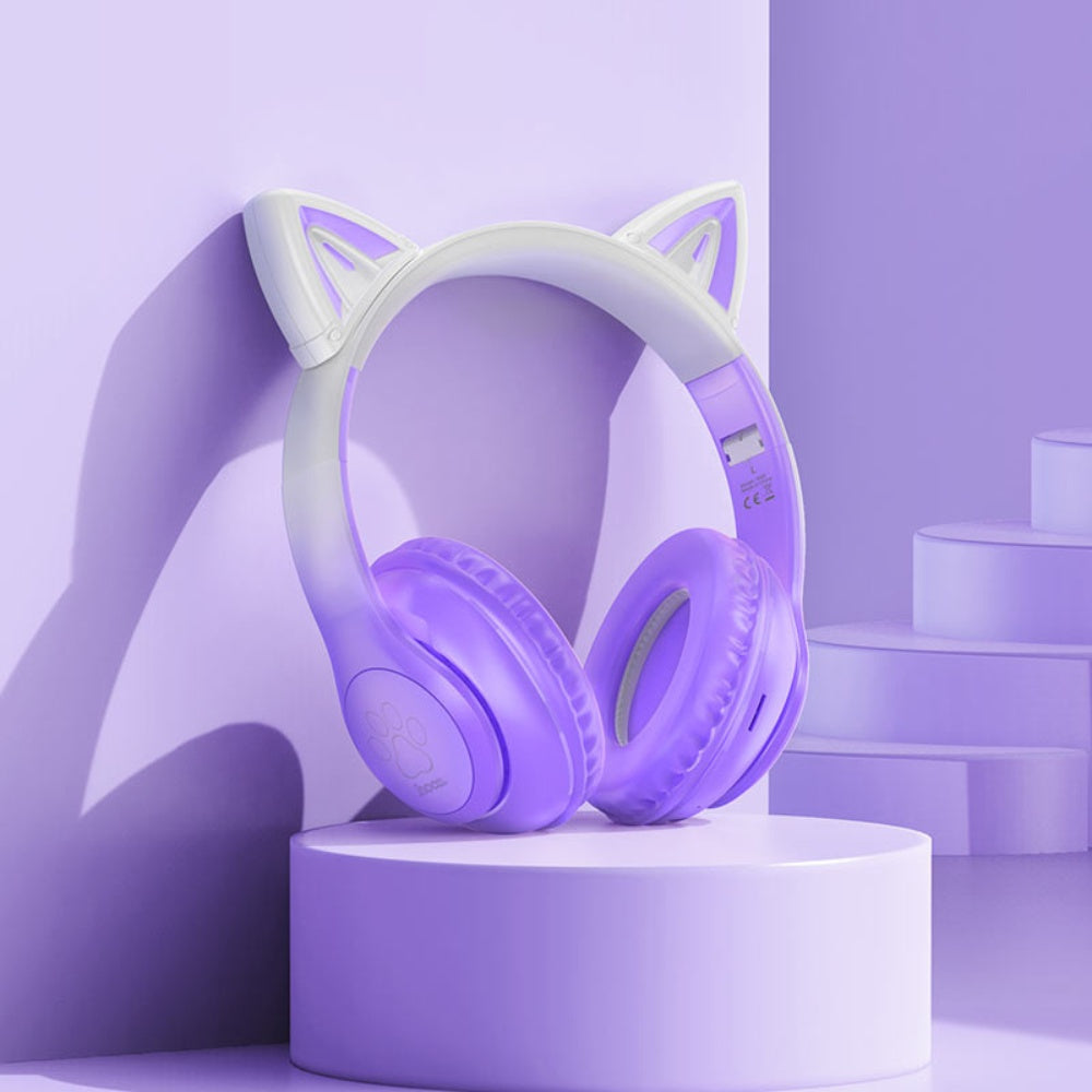 Hoco Wireless and Wired Headphones for Kids W42
