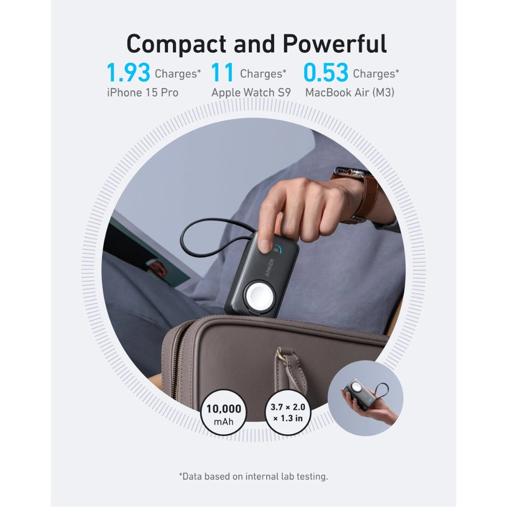 Anker MagGo Power Bank 10K 35W For Apple Watch