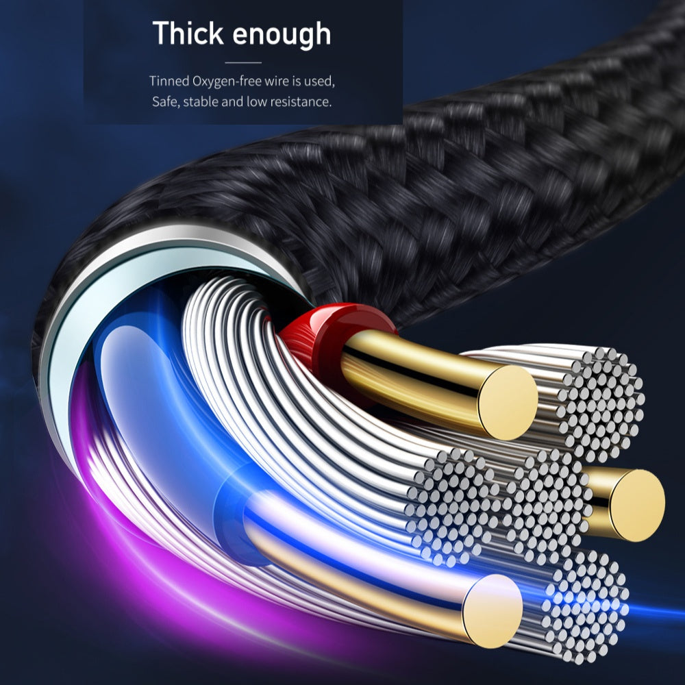 Mcdodo Lightning Type-C Micro USB 3 in 1 Cable 1.2m CA-696