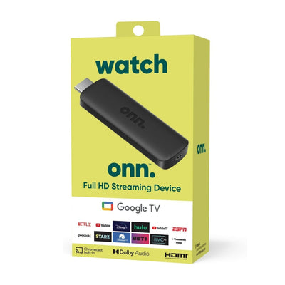 ONN Full HD Streaming Device Google TV