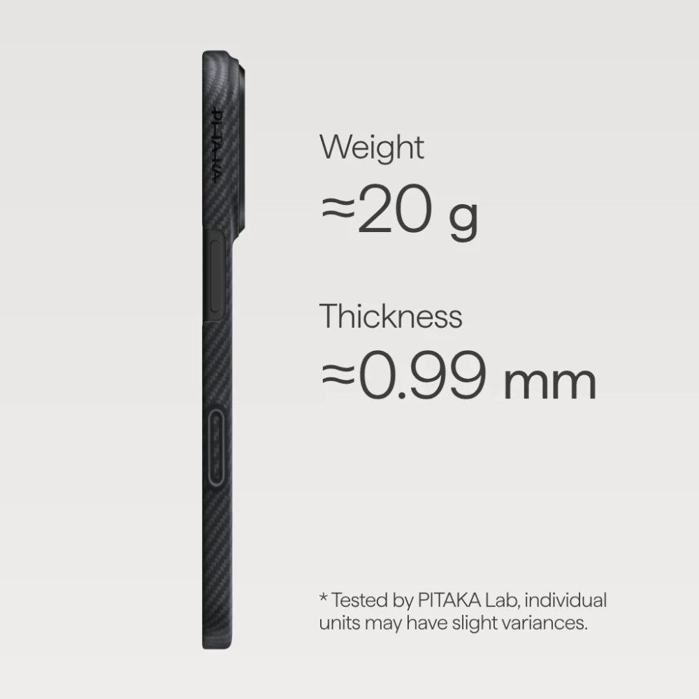 PITAKA Apple iPhone 17 Pro Aramid Fiber Case