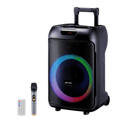 Portable 12-inch Karaoke Trolley Party Speaker