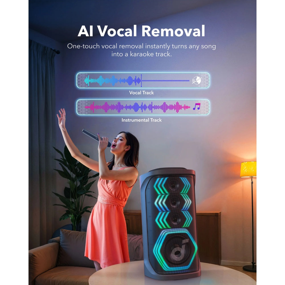 Soundcore Rave 3 AI Karaoke Party Speaker
