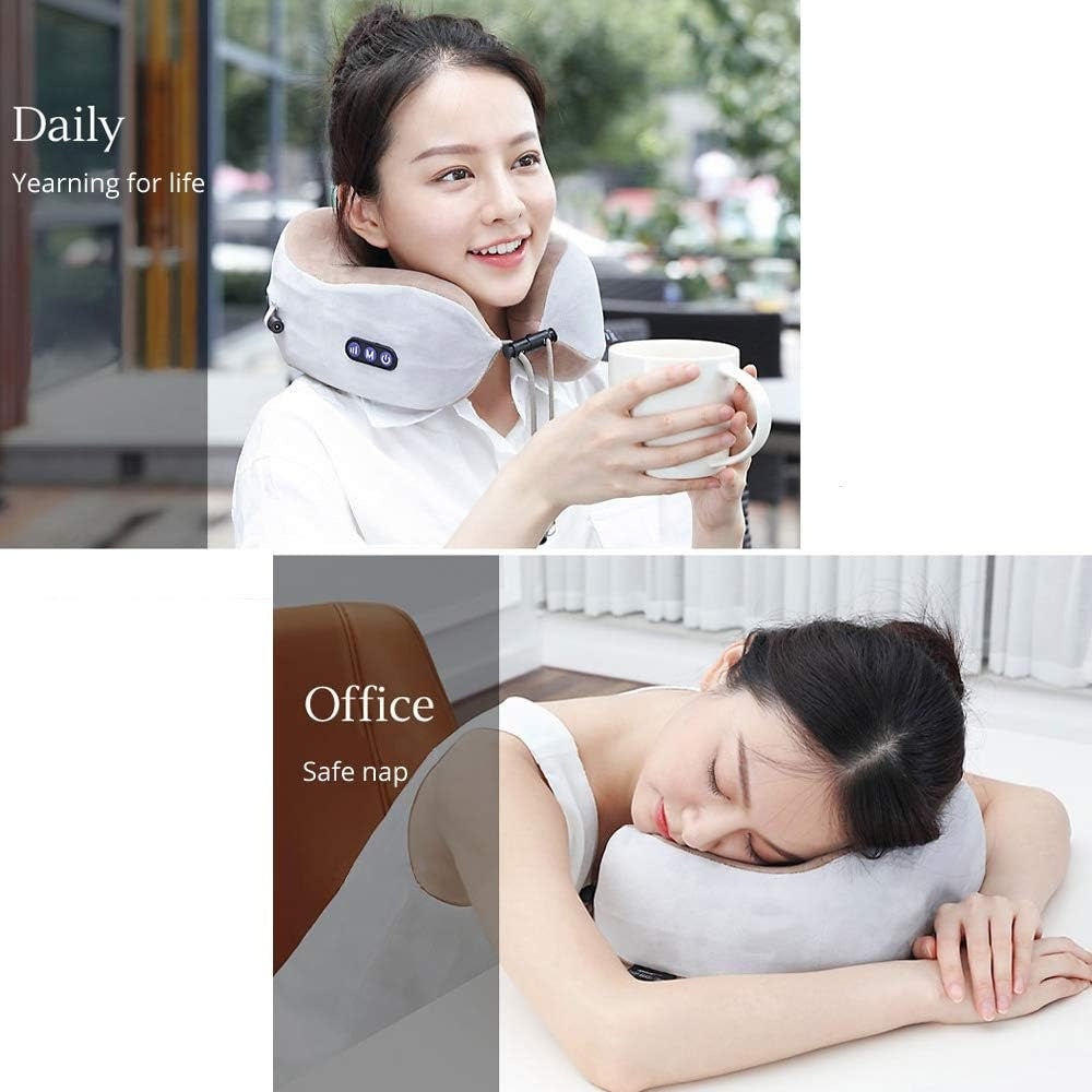 U-Shaped Neck Massage Pillow
