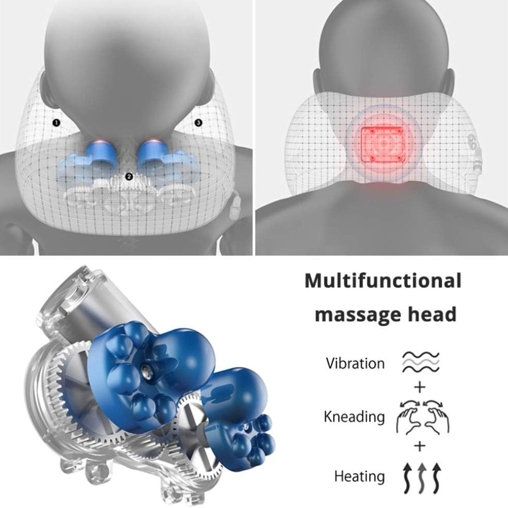 U-Shaped Neck Massage Pillow