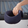 U-Shaped Pillow Neck and Shoulder Massager Blue