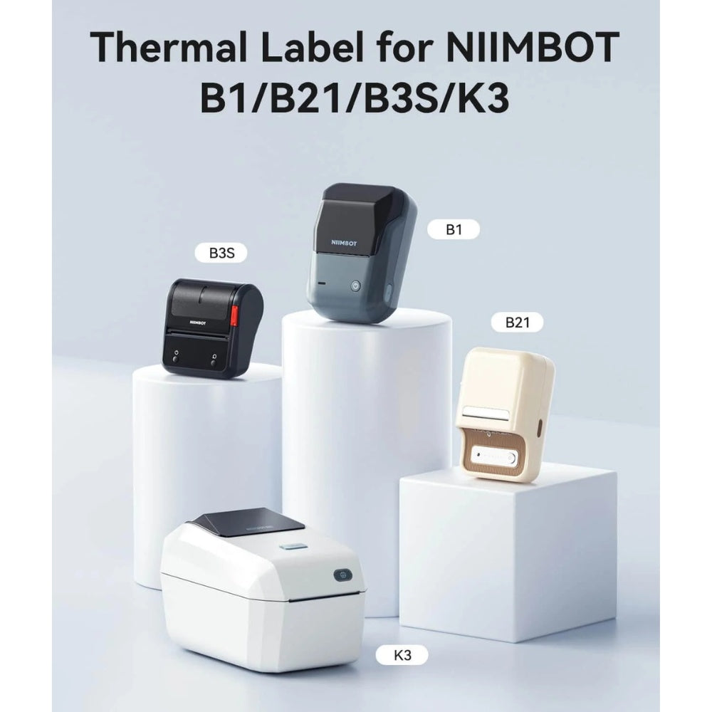 White Label for B21 B1 B3S (50x30mm)