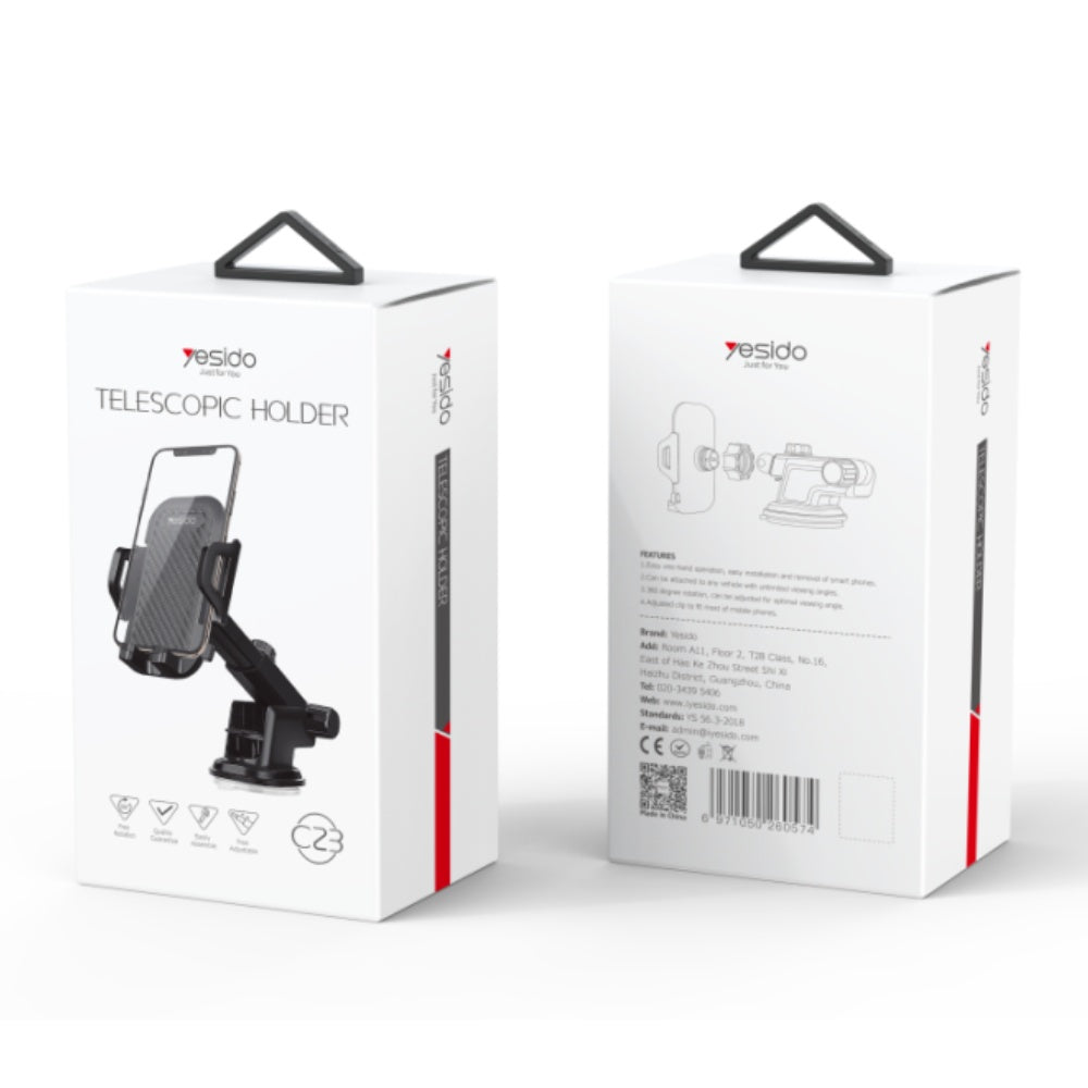 Yesido Dashboard Car Phone Holder C23