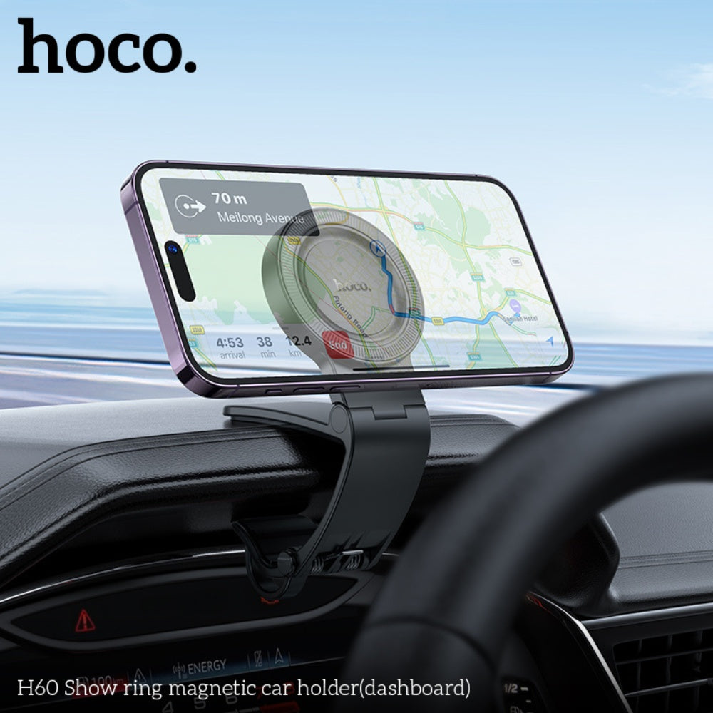 Hoco H60 Magnetic Dashboard Car Phone Holder image 1