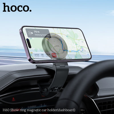 Hoco H60 Magnetic Dashboard Car Phone Holder image 1