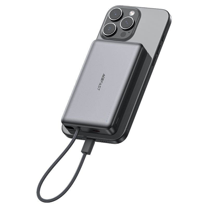 AceFast PWRup Magnetic Fast Wireless Charge Power Bank M18 10000mAh image 1