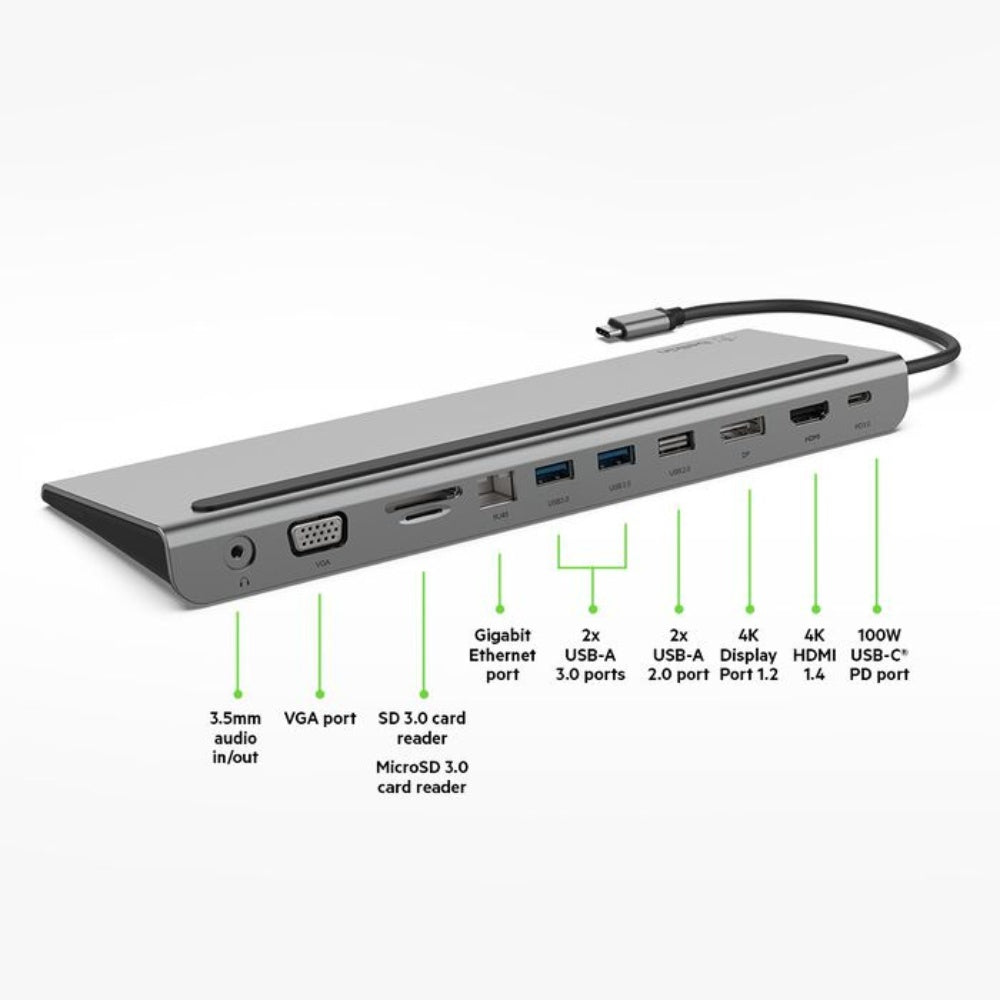 Belkin USB-C 11-in-1 Multiport Dock image 4