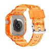 Coteci Integrated Case Strap for Apple Watch Ultra - Orange image