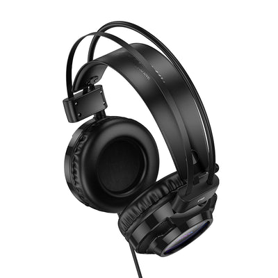 Hoco Wired RGB Gaming Headphones W110 image 1