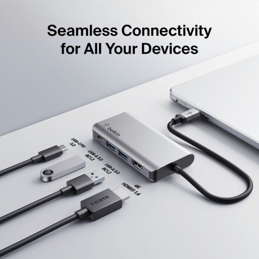 Belkin USB-C 4-in-1 Multiport Adapter image 5