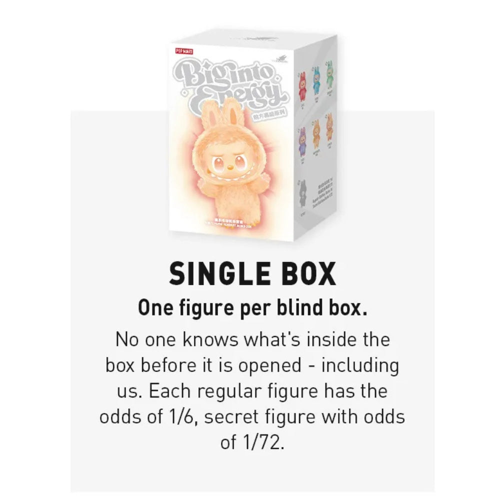 The Monsters Big into Energy Series Labubu - Single Box image